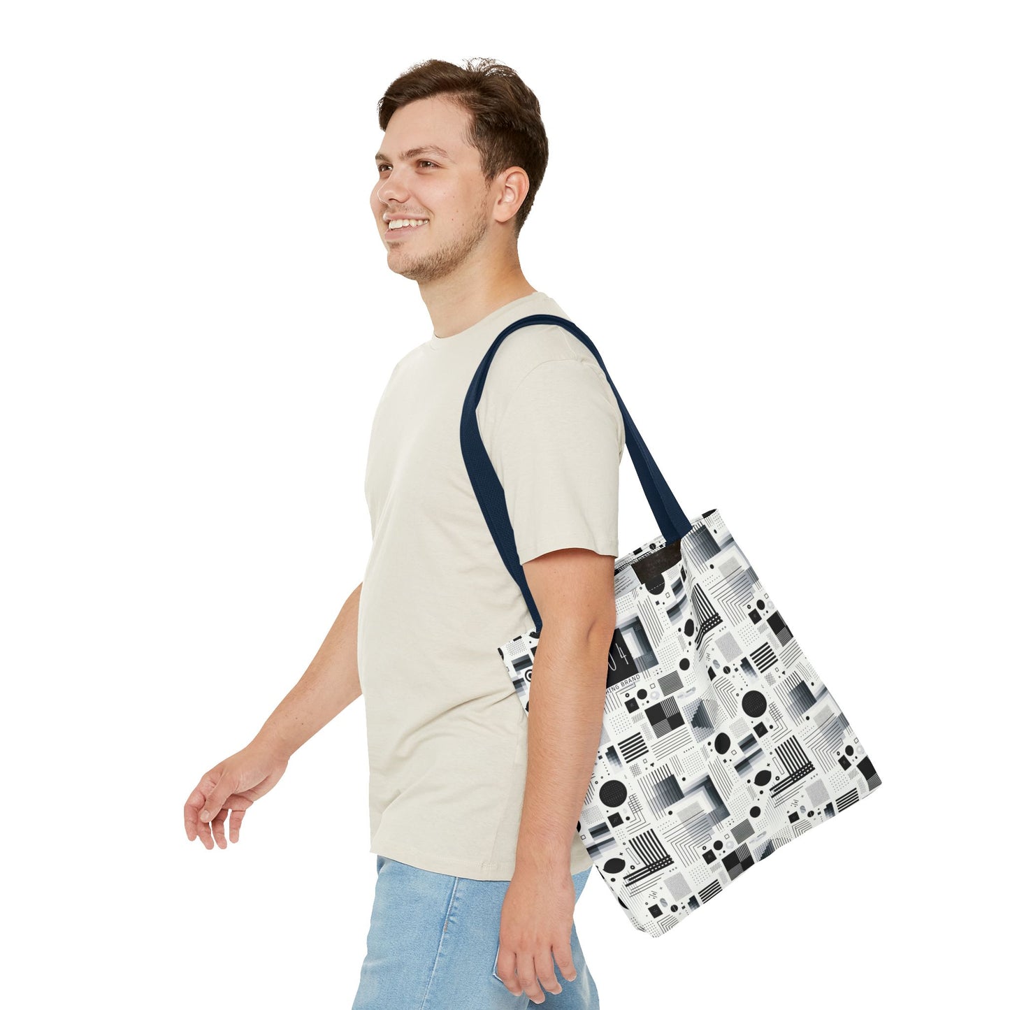 Digital Minimalism Minimalist Tech Tote Bag - 8404 Design-60