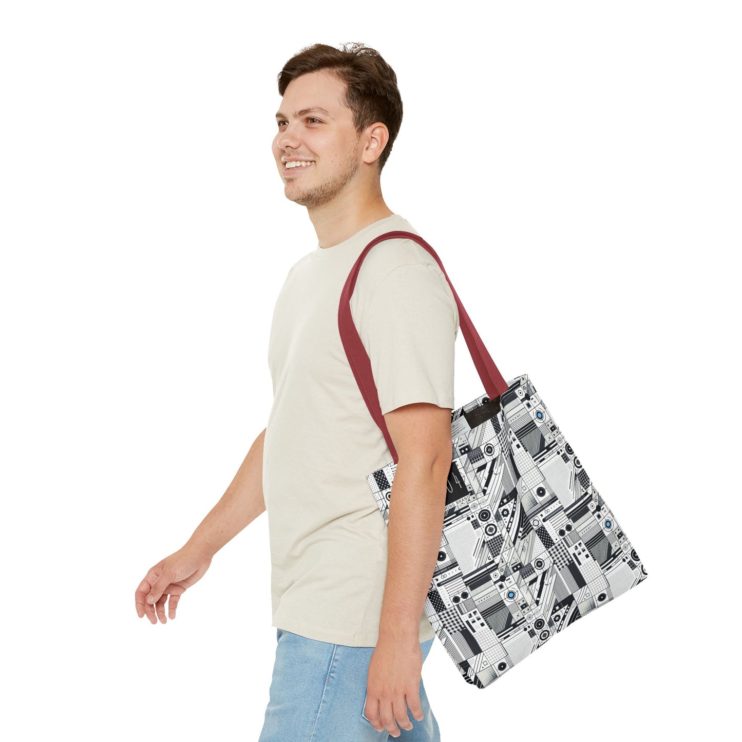 Digital Minimalism Minimalist Tech Tote Bag - 8404 Design-52