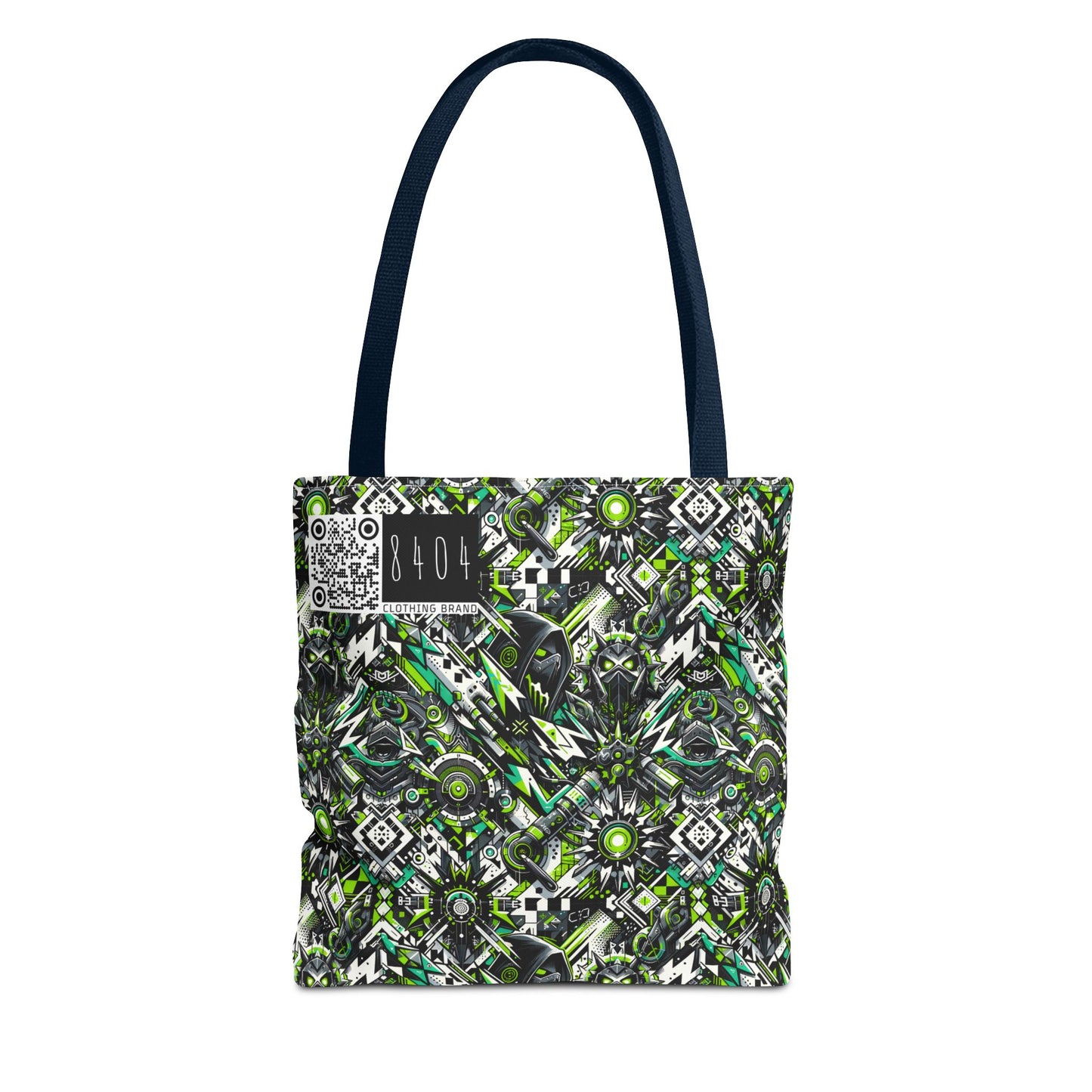 Graffiti Tech Fusion Bold Streetwear Fusion Tote Bag - 8404 Design-50
