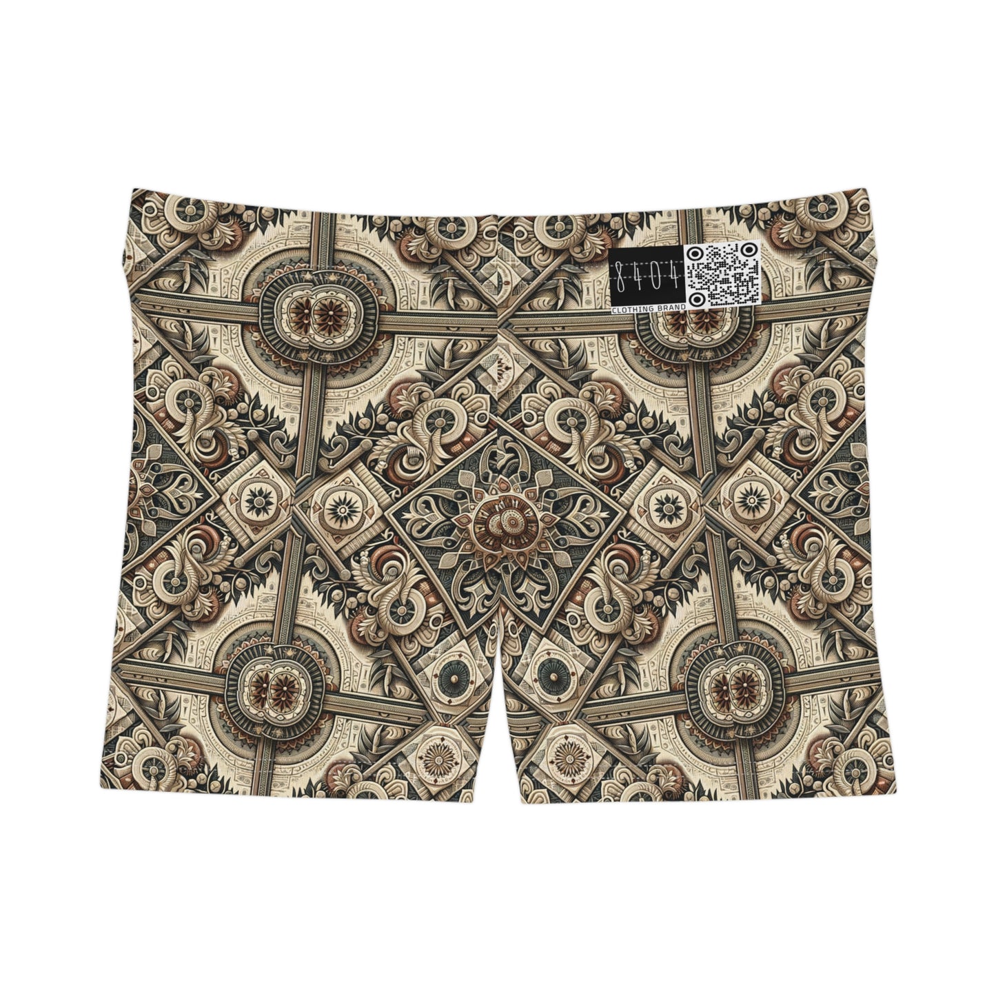 Graphic Workwear Capsule Artisanal Workwear Fusion Women's Shorts - 8404 Design-61