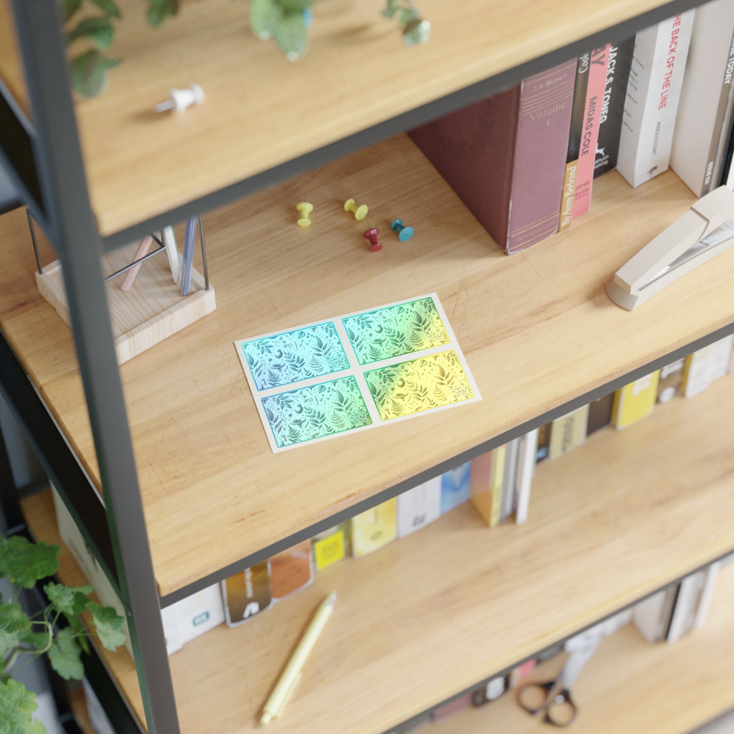 Sustainable Streetwear Modern Eco-Conscious Sticker Sheets - 8404 Design-57