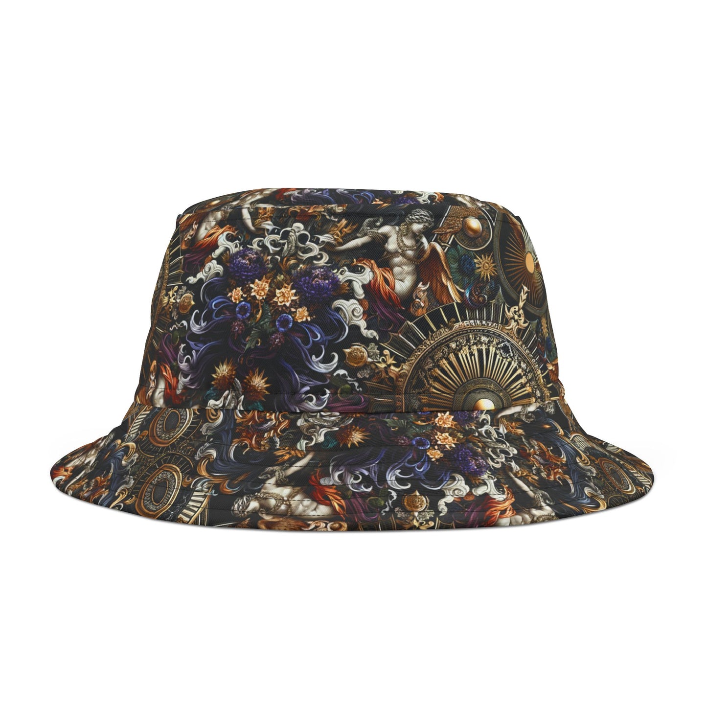 Digital Renaissance Luxurious Streetwear Inspired By Classical Art With a Modern Twist Bucket Hat - 8404 Design-55