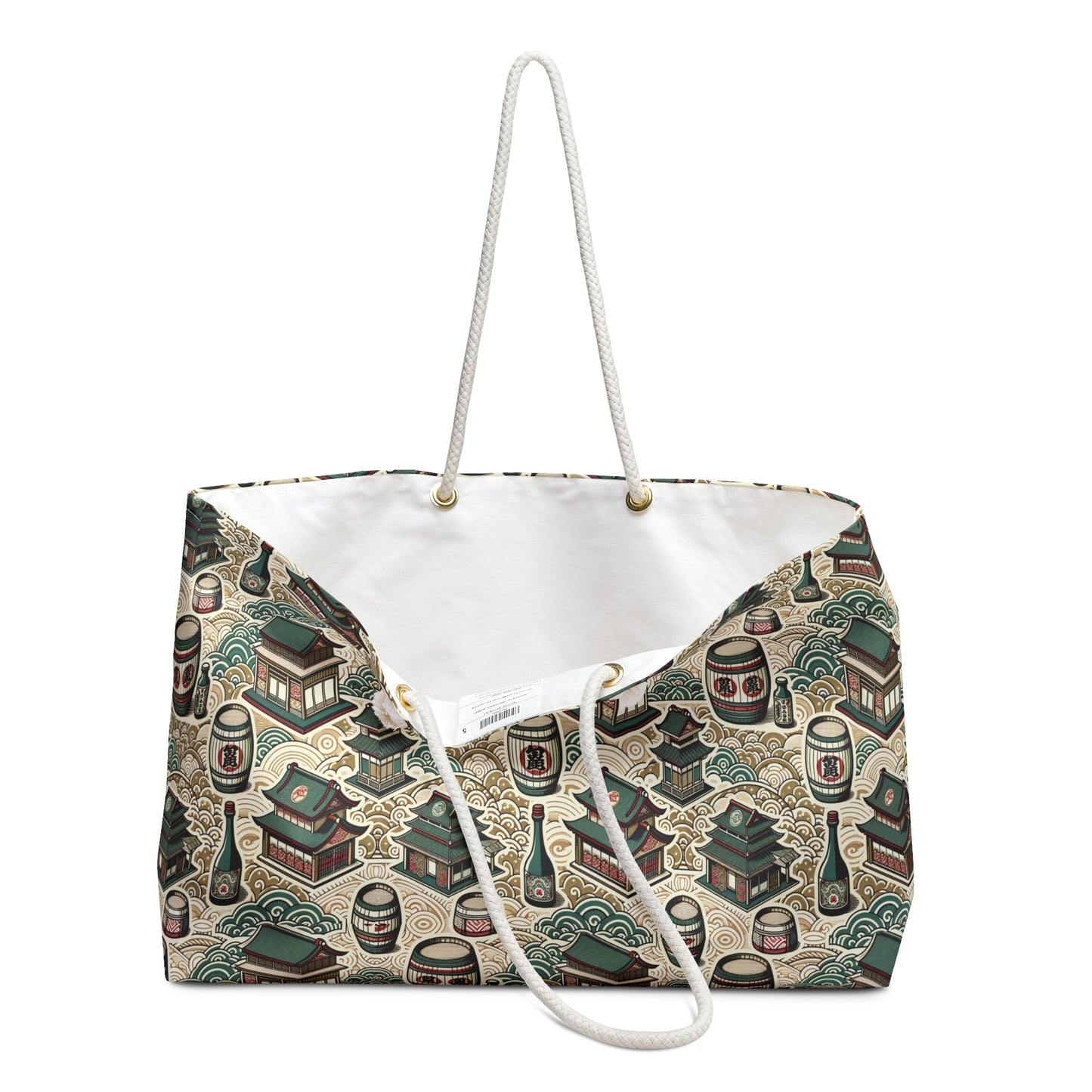 Cultural Artisanal Fusion Contemporary Cultural Elegance Weekender Bag - 8404 Design-68