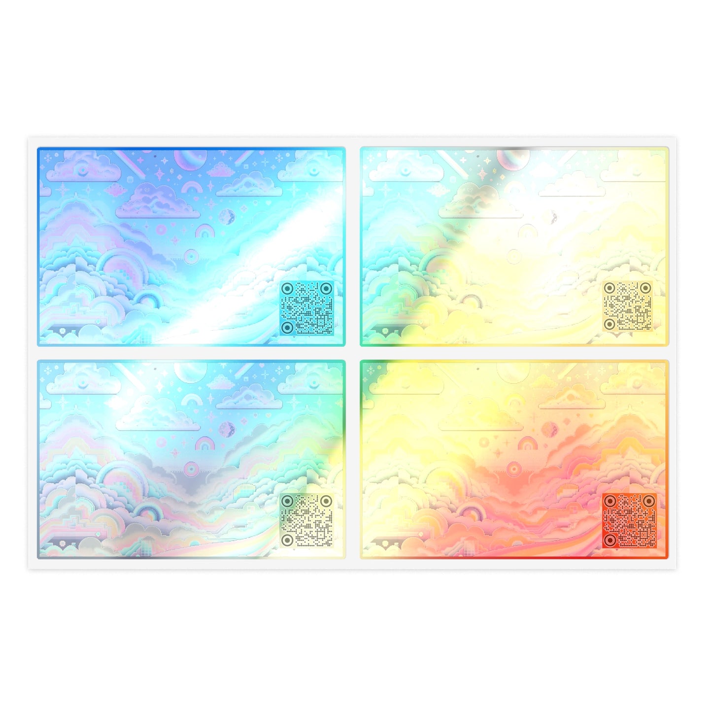Digital Dreamland Whimsical and Nostalgic Streetwear With a Digital Twist Sticker Sheets - 8404 Design-65