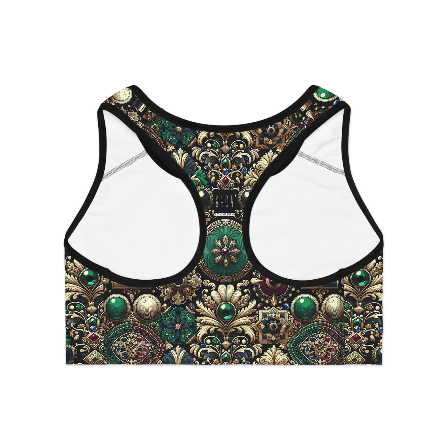Neo-Dandyism Modern Dandy Streetwear Sports Bra - 8404 Design-54