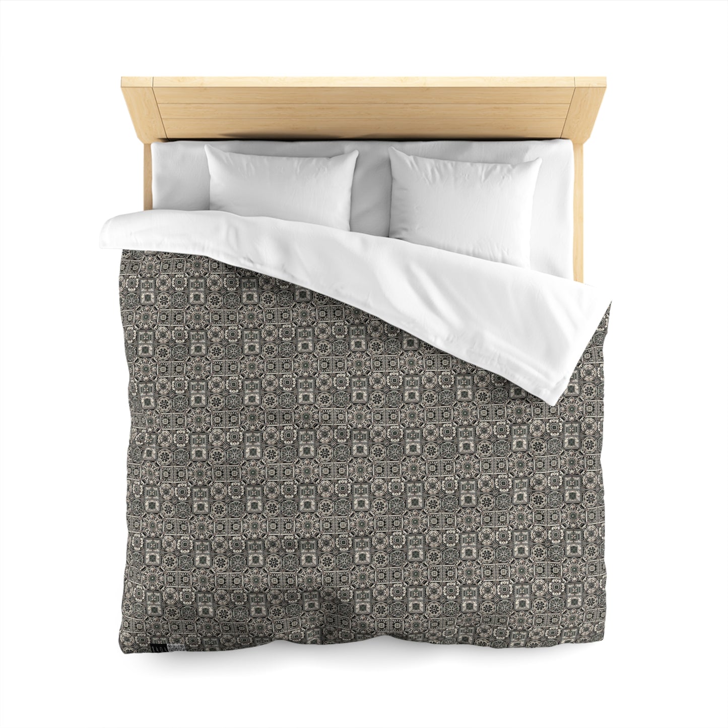 Cyber Garden Party Tech Garden Extravaganza Microfiber Duvet Cover - 8404 Design-45