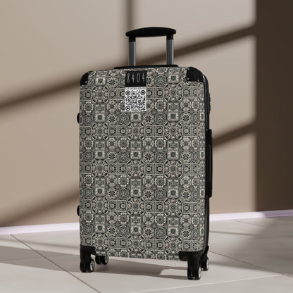 Cyber Garden Party Tech Garden Extravaganza Suitcase - 8404 Design-45