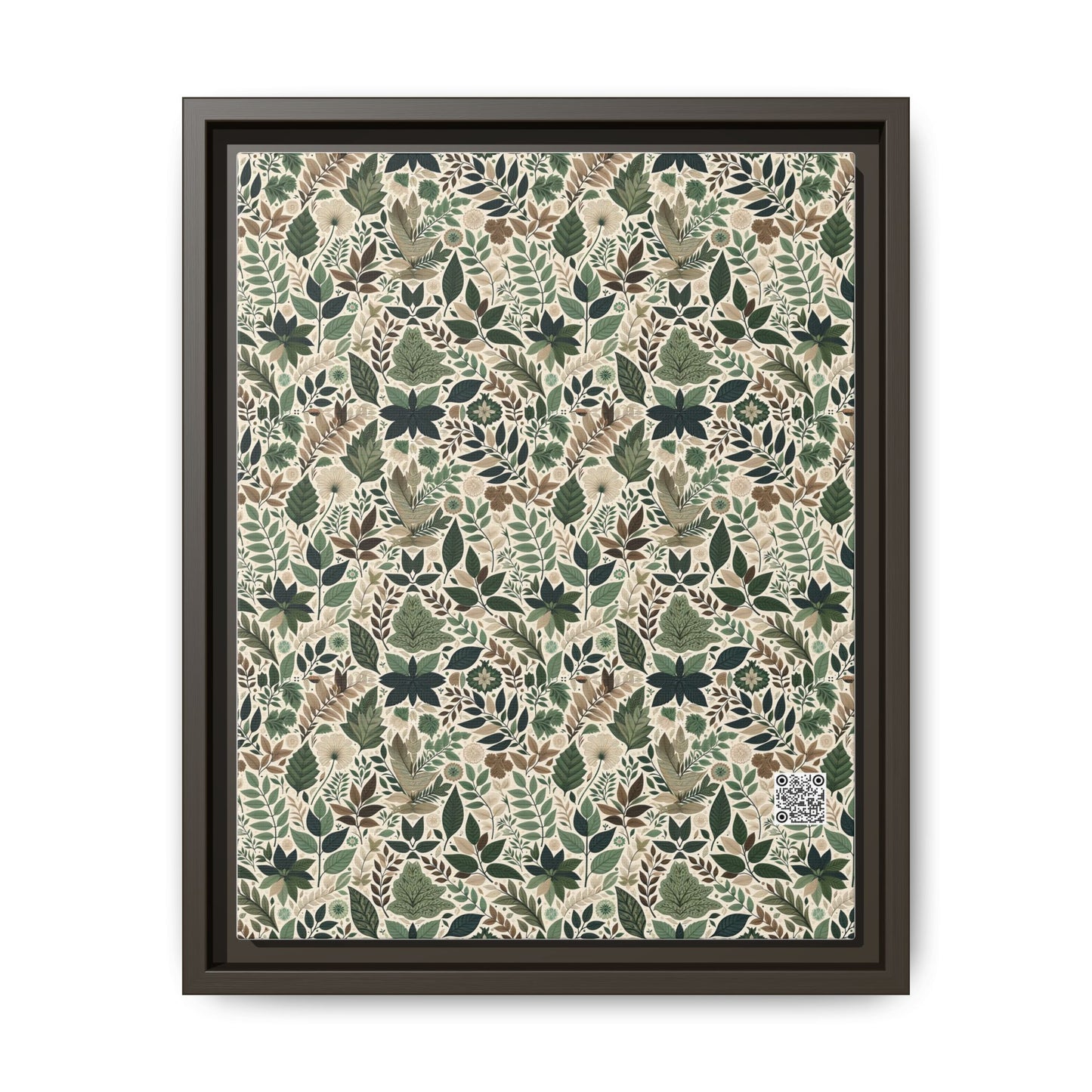 Streetwear Sustainability Environmentally Conscious Streetwear with a Natural Aesthetic Matte Canvas, Framed (multi-color) - 8404 Design-57 A