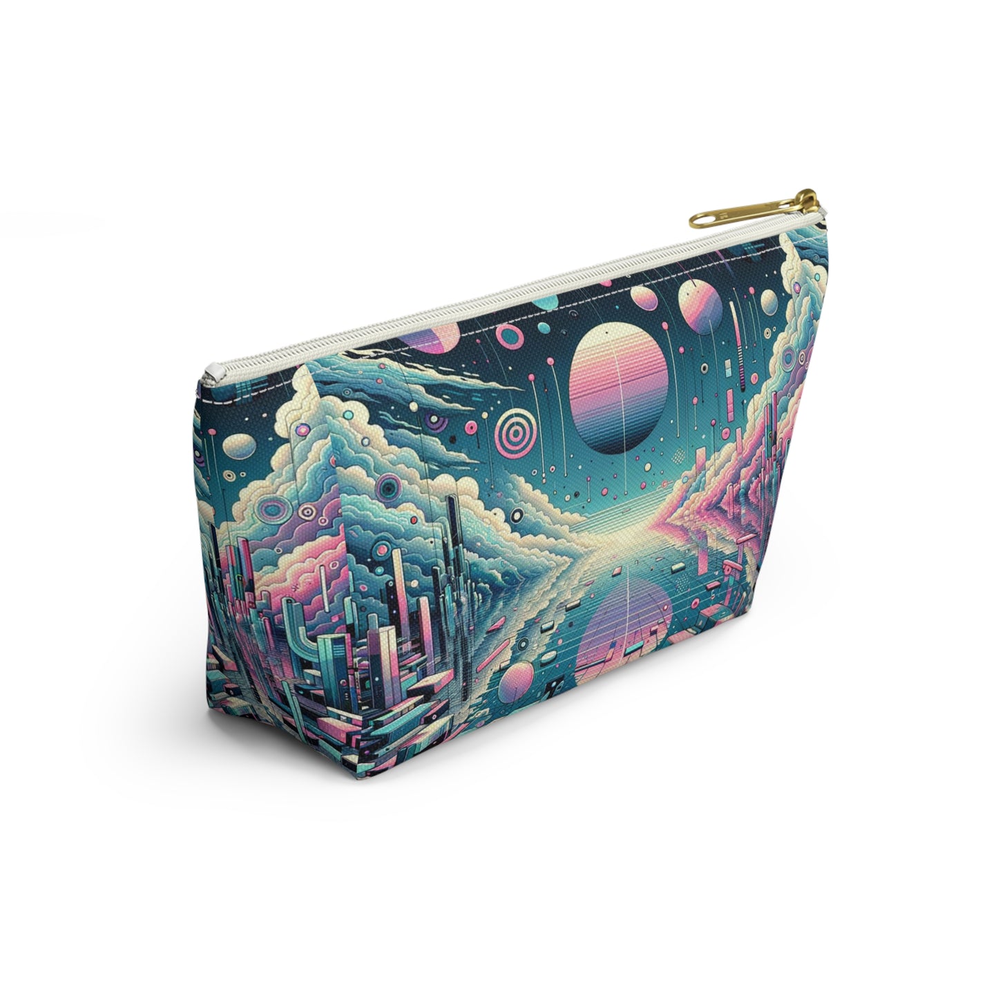 Digital Dreamscapes Digitally-Inspired Streetwear With a Dreamy, Surreal Twist Accessory Pouch W T-Bottom - 8404 Design-61