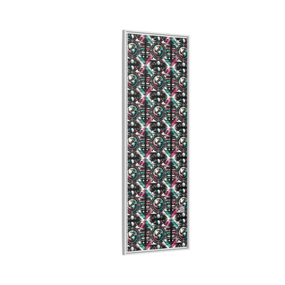Digital Artistry Digital-native Streetwear Matte Canvas, Framed (multi-color) - 8404 Design-62 B