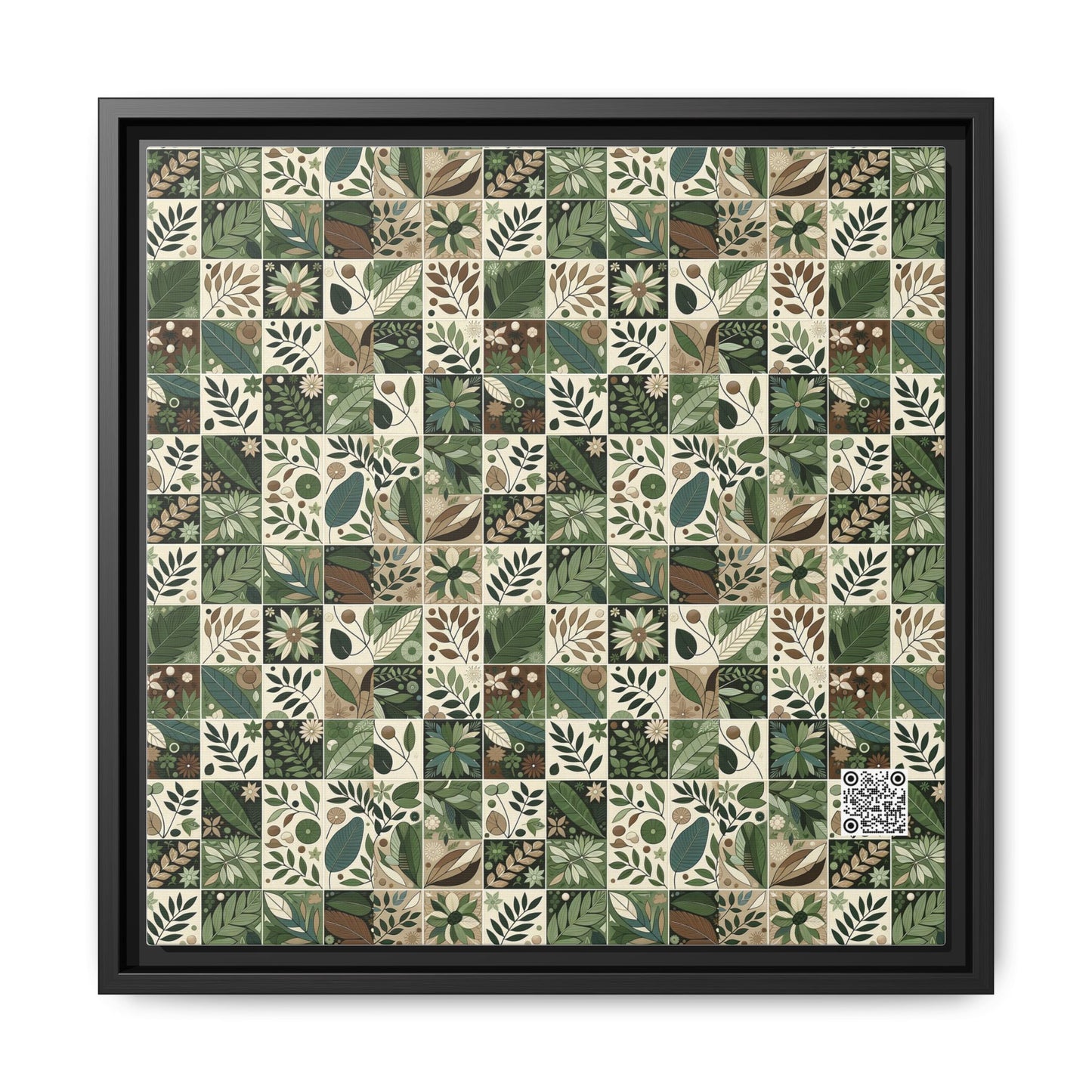 Streetwear Sustainability Environmentally Conscious Streetwear with a Natural Aesthetic Matte Canvas, Framed (multi-color) - 8404 Design-57 B