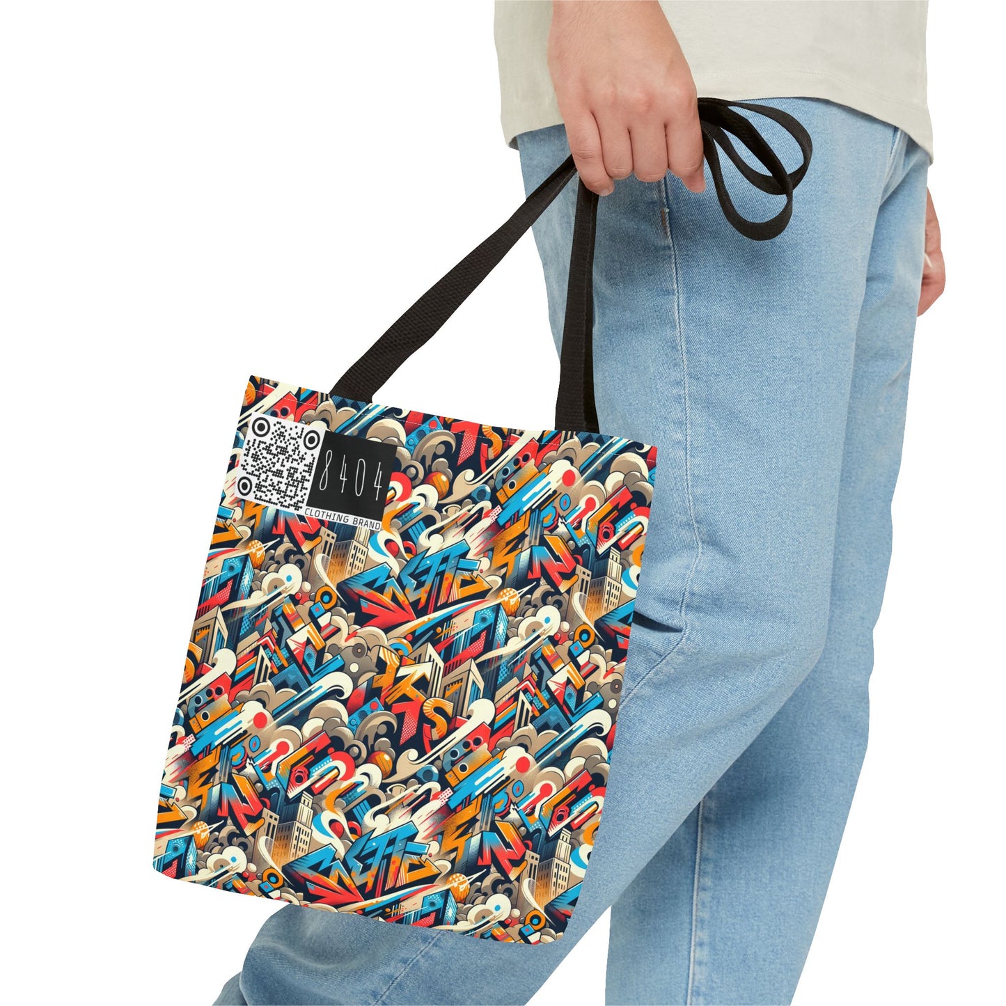 Neo-Traditional Street Art Modern Street Art Fusion Tote Bag - 8404 Design-44