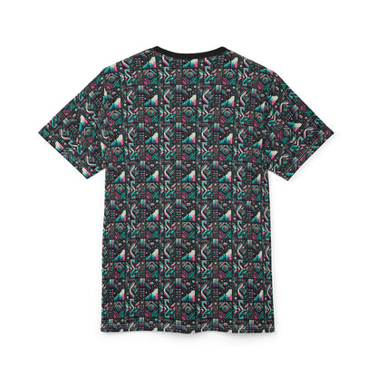 Digital Artistry Digital-native Streetwear Unisex Cut & Sew Tee - 8404 Design-60