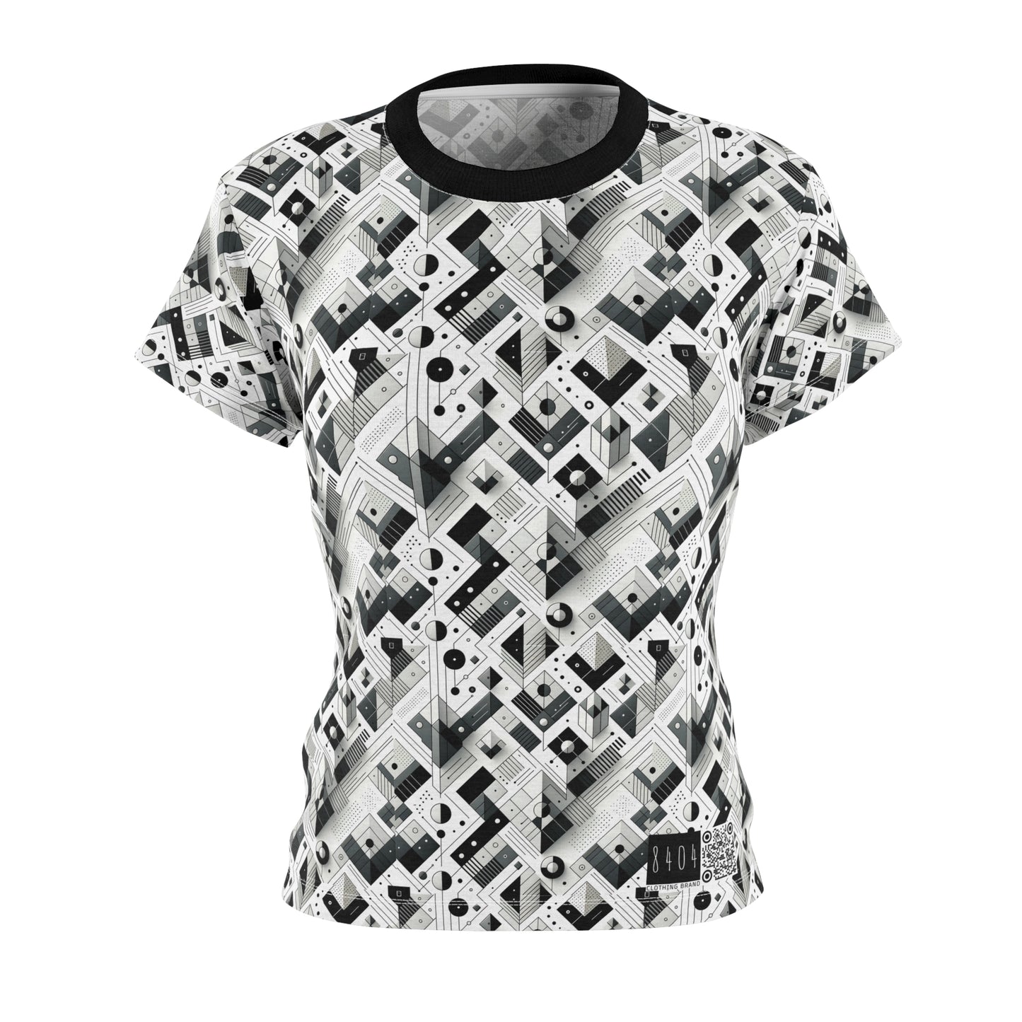 Digital Minimalism Minimalist Tech Women's Cut & Sew Tee - 8404 Design-69