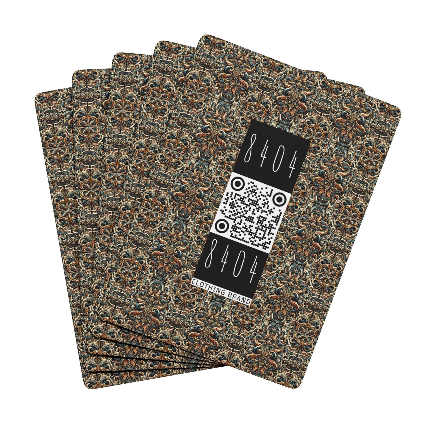 Urban Renaissance Historical Fusion With Street Edge Poker Playing Cards - 8404 Design-59 S