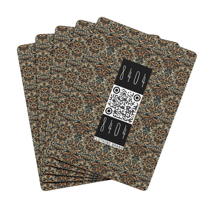 Urban Renaissance Historical Fusion With Street Edge Poker Playing Cards - 8404 Design-59 S