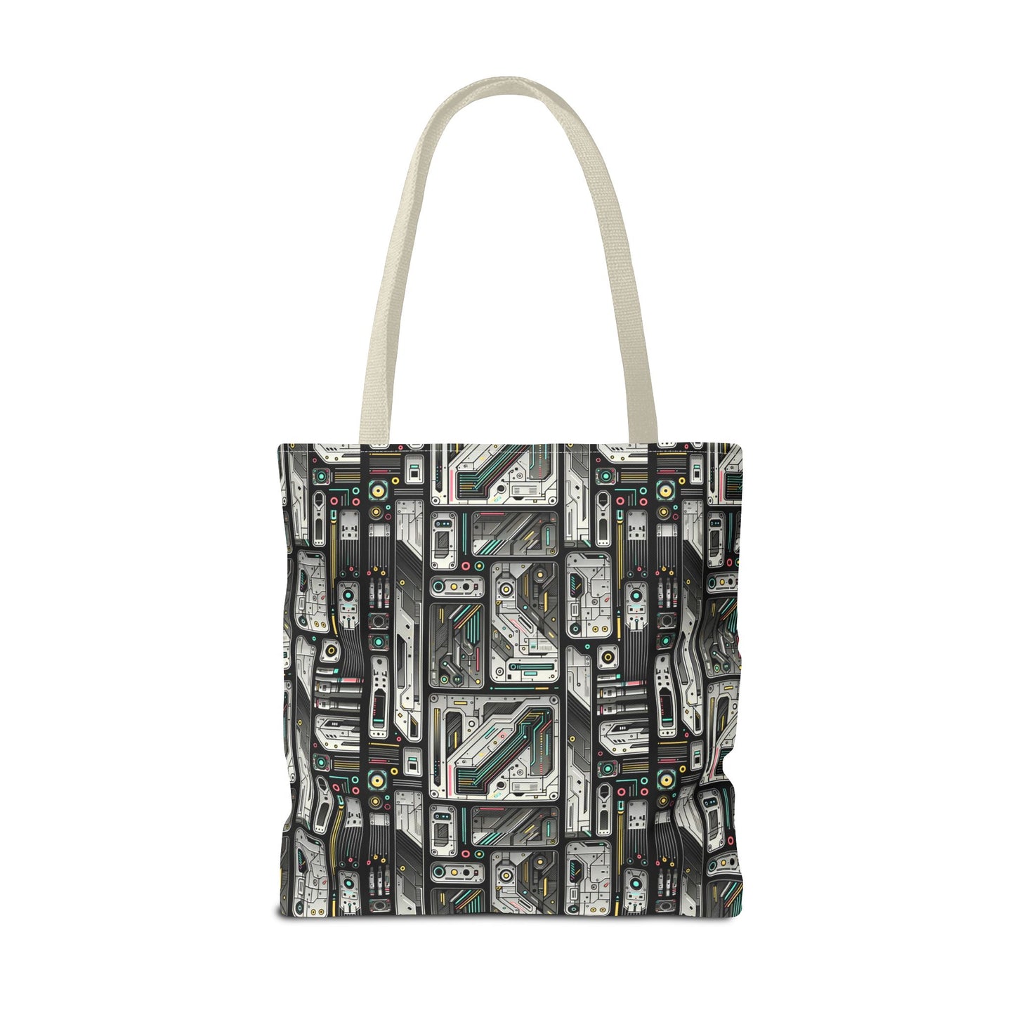 Tech Utility Gear Tech-Forward Minimalism Tote Bag - 8404 Design-45
