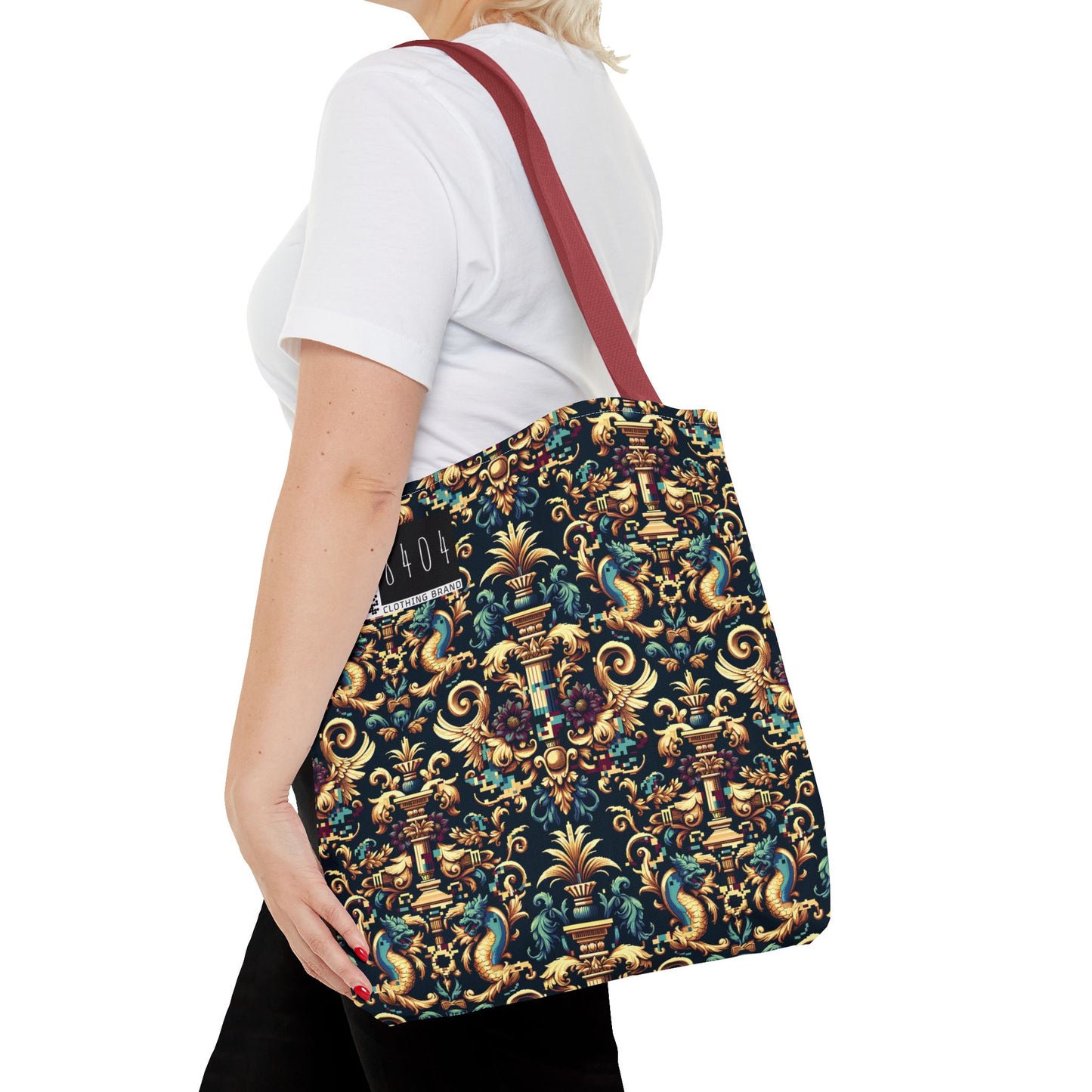 Digital Renaissance Modern Baroque Fusion Tote Bag - 8404 Design-57