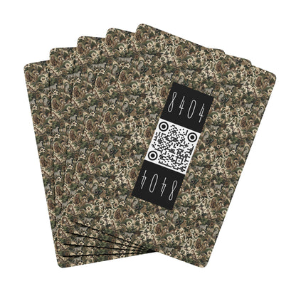 Streetwear Safari Urban Jungle Explorer Poker Playing Cards - 8404 Design-62 S
