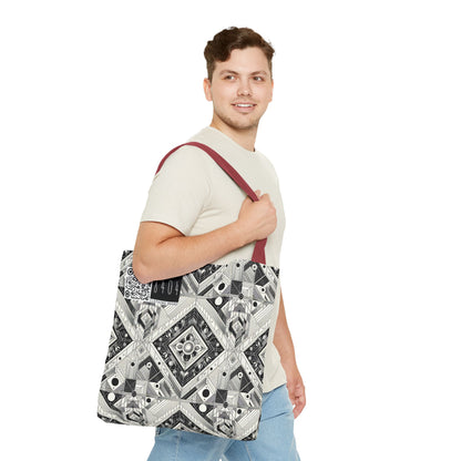Tech Minimalism Minimalist Tech Tote Bag - 8404 Design-54