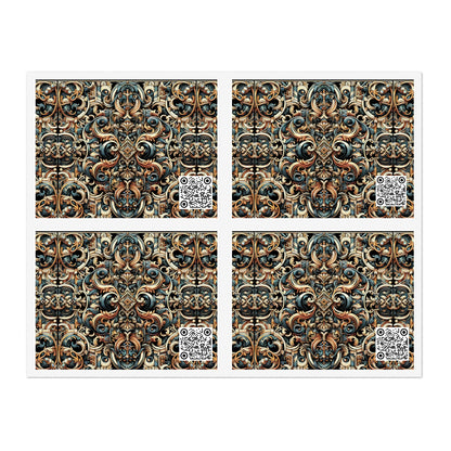 Urban Renaissance Historical Fusion With Street Edge Sticker Sheets - 8404 Design-59