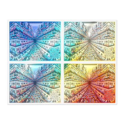 Retro Graffiti Revival Retro Urban Street Art Sticker Sheets - 8404 Design-41