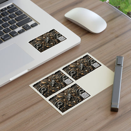 Tech Noir Fusion Sleek Tech Luxe Sticker Sheets - 8404 Design-62