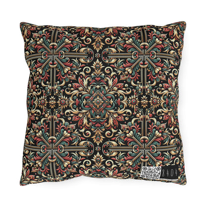 Streetwear Renaissance Artistic Clash of Old and New Outdoor Pillow - 8404 Design-46