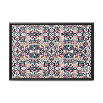 Matte Canvas, Framed (multi-Color) - 8404 Design-01