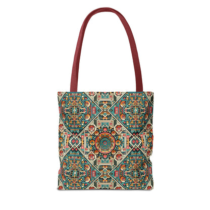 Cultural Fusion Tech Blend of Cultural Heritage With Tech-Inspired Elements Tote Bag - 8404 Design-74