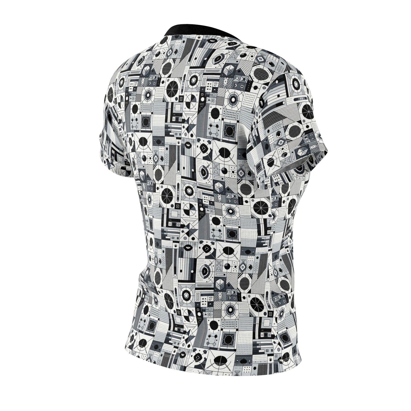 Digital Minimalism Minimalist Tech Women's Cut & Sew Tee - 8404 Design-65