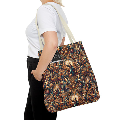 Digital Renaissance Luxurious Streetwear Inspired By Classical Art With a Modern Twist Tote Bag - 8404 Design-64