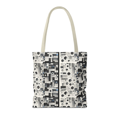 Digital Minimalism Minimalist Tech Tote Bag - 8404 Design-66