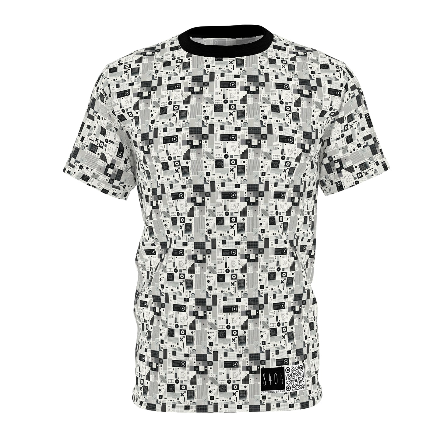 Digital Minimalism Minimalist Tech Unisex Cut & Sew Tee - 8404 Design-50