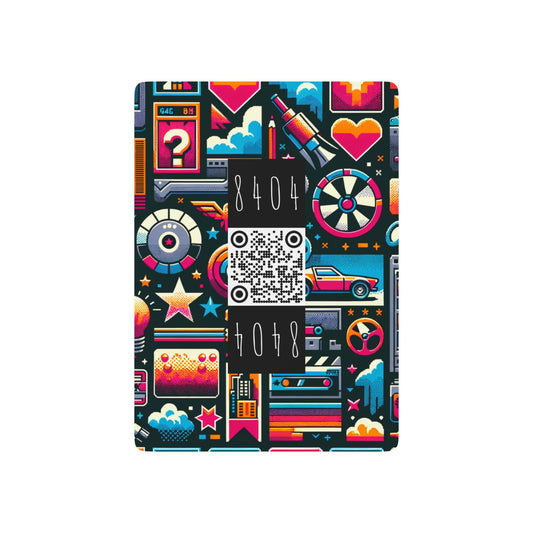 Digital Pop Culture Mashup Maximalist Pop Poker Playing Cards - 8404 Design-71 B