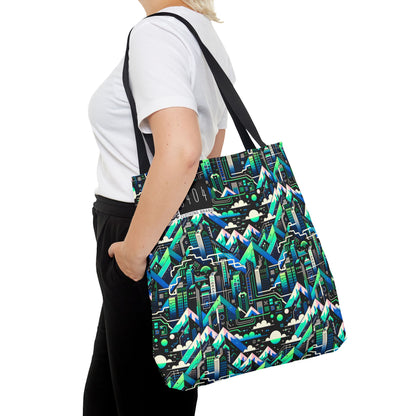 Digital Adventure Graphics Digital Explorer Tote Bag - 8404 Design-55