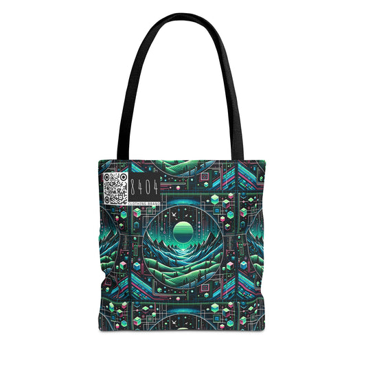 Digital Adventure Graphics Digital Explorer Tote Bag - 8404 Design-59