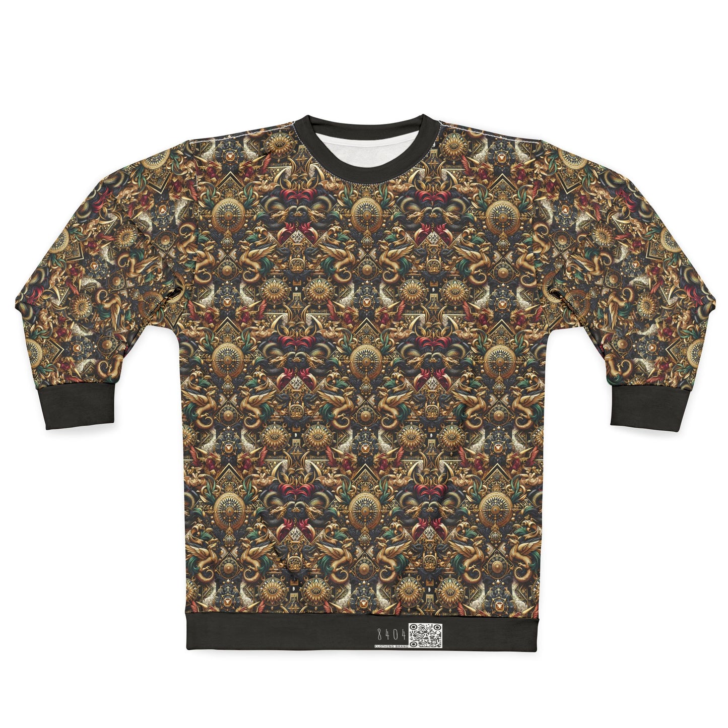 Digital Renaissance Luxurious Streetwear Inspired By Classical Art With a Modern Twist Sweatshirt - 8404 Design-76