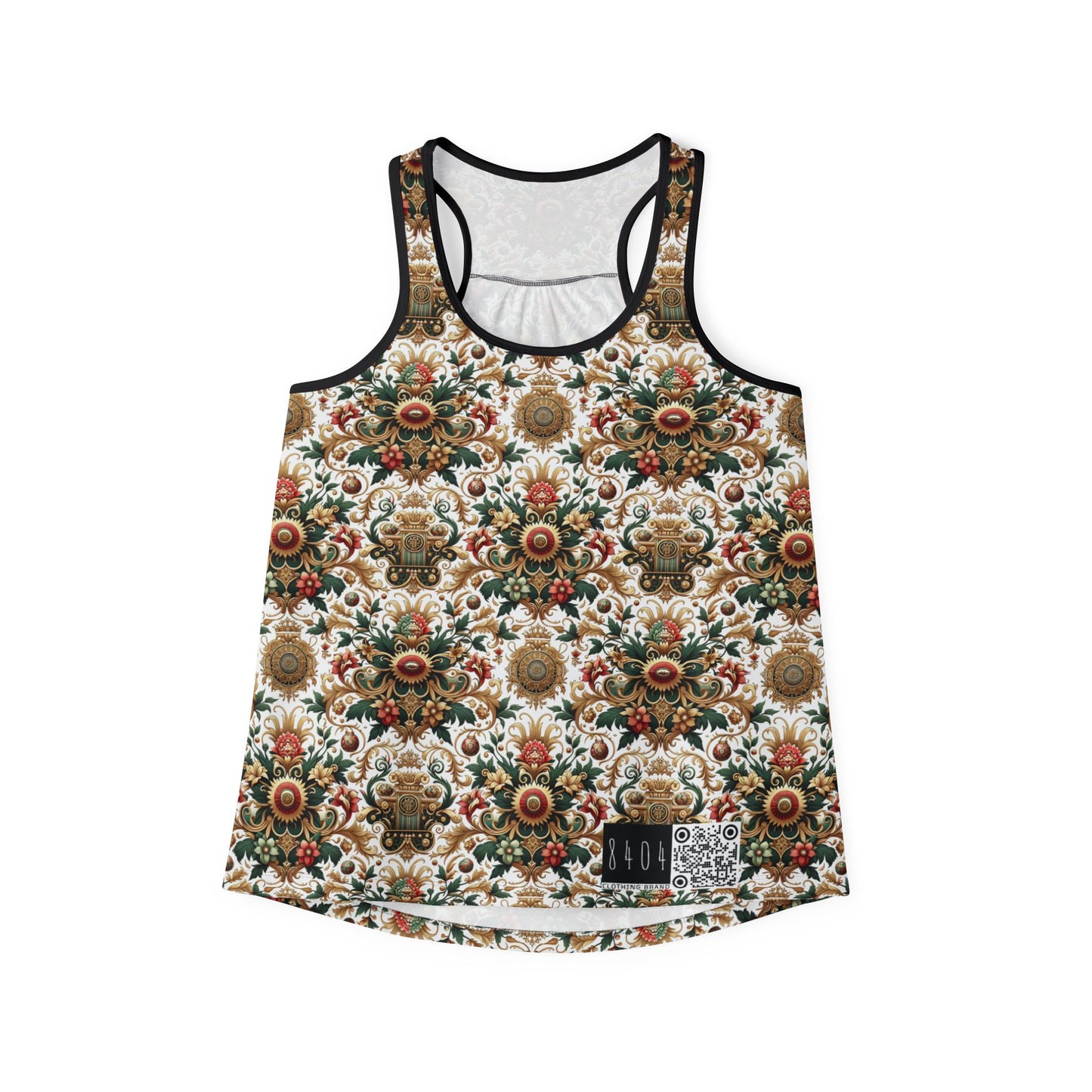 Monogram Madness Luxurious Streetwear Women's Tank Top - 8404 Design-68