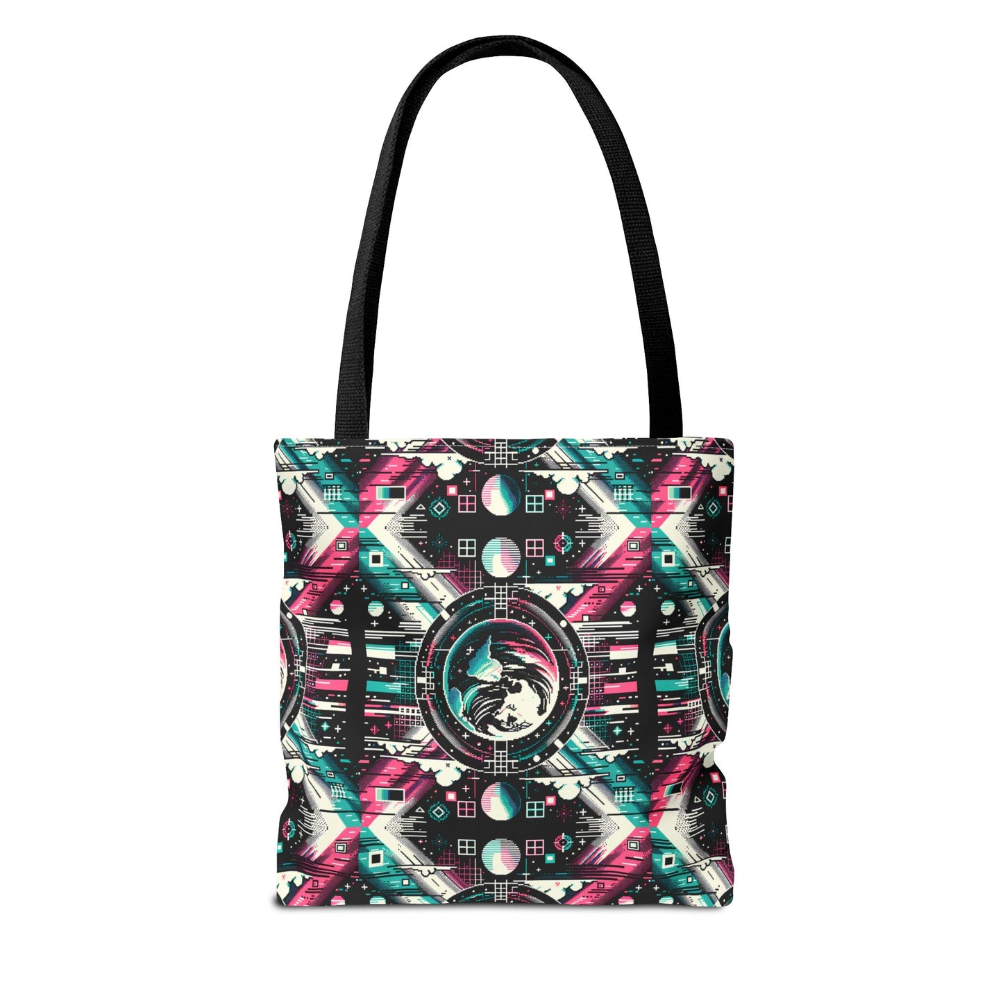 Digital Artistry Digital-native Streetwear Tote Bag - 8404 Design-62