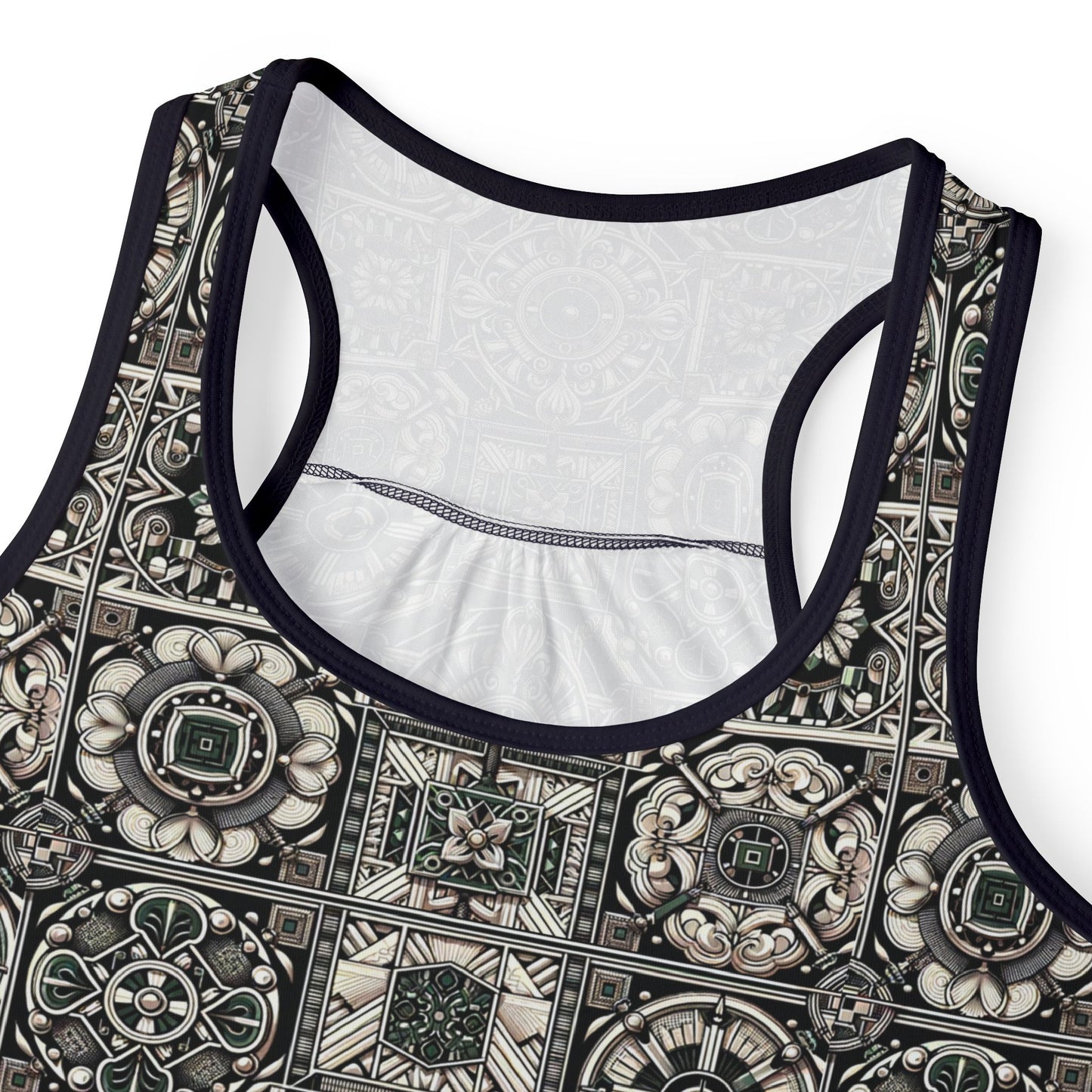 Cyber Garden Party Tech Garden Extravaganza Women's Tank Top - 8404 Design-45