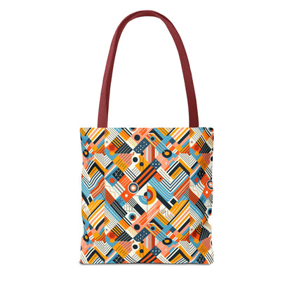 Abstract Graphic Art Modern Artistic Expression Tote Bag - 8404 Design-54