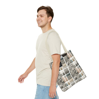 Tech Utility Chic Tech-Forward Minimalist Tote Bag - 8404 Design-59
