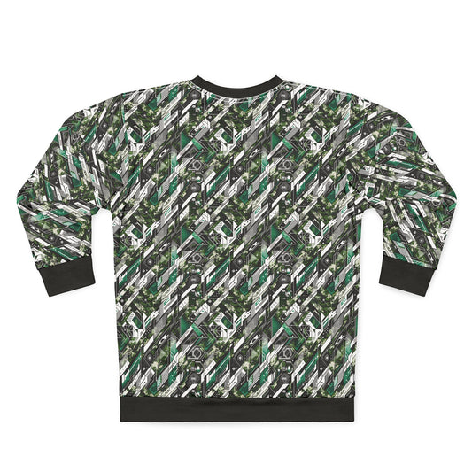 Tech Camo Fusion Tech-Forward Streetwear With a Futuristic Edge Sweatshirt - 8404 Design-63
