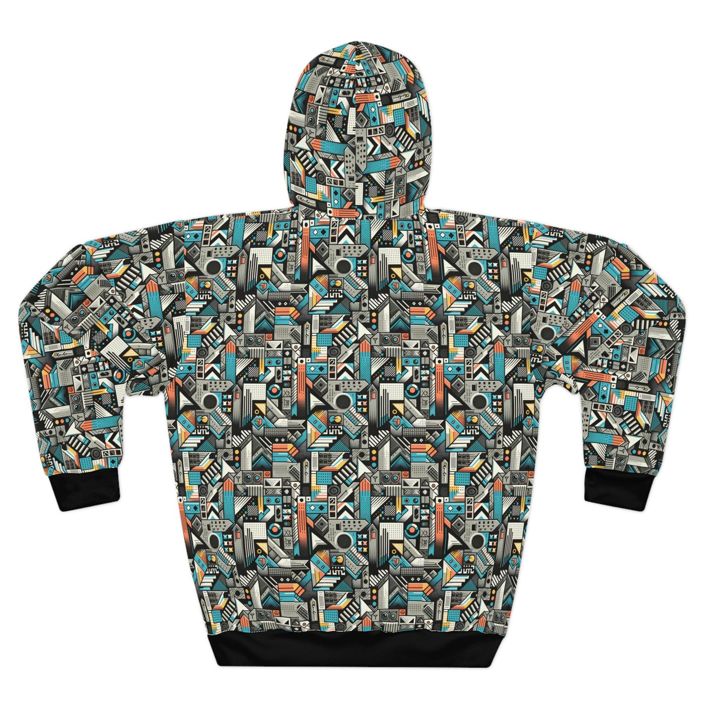 Digital Street Art Urban Street Style Pullover Hoodie - 8404 Design-81