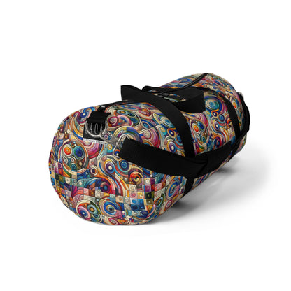 Digital Artistic Expression Artistic Streetwear Duffel Bag - 8404 Design-49