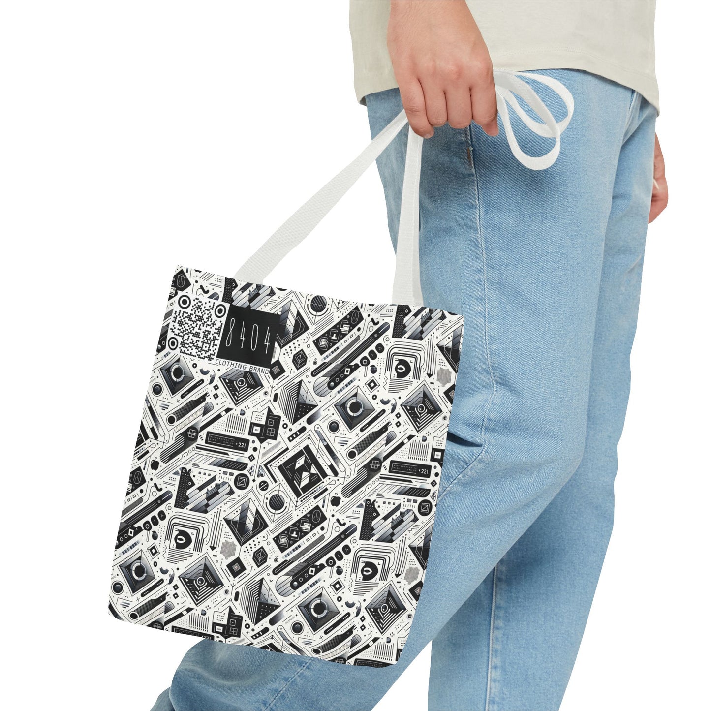 Tech Minimalism Minimalist Tech Tote Bag - 8404 Design-72