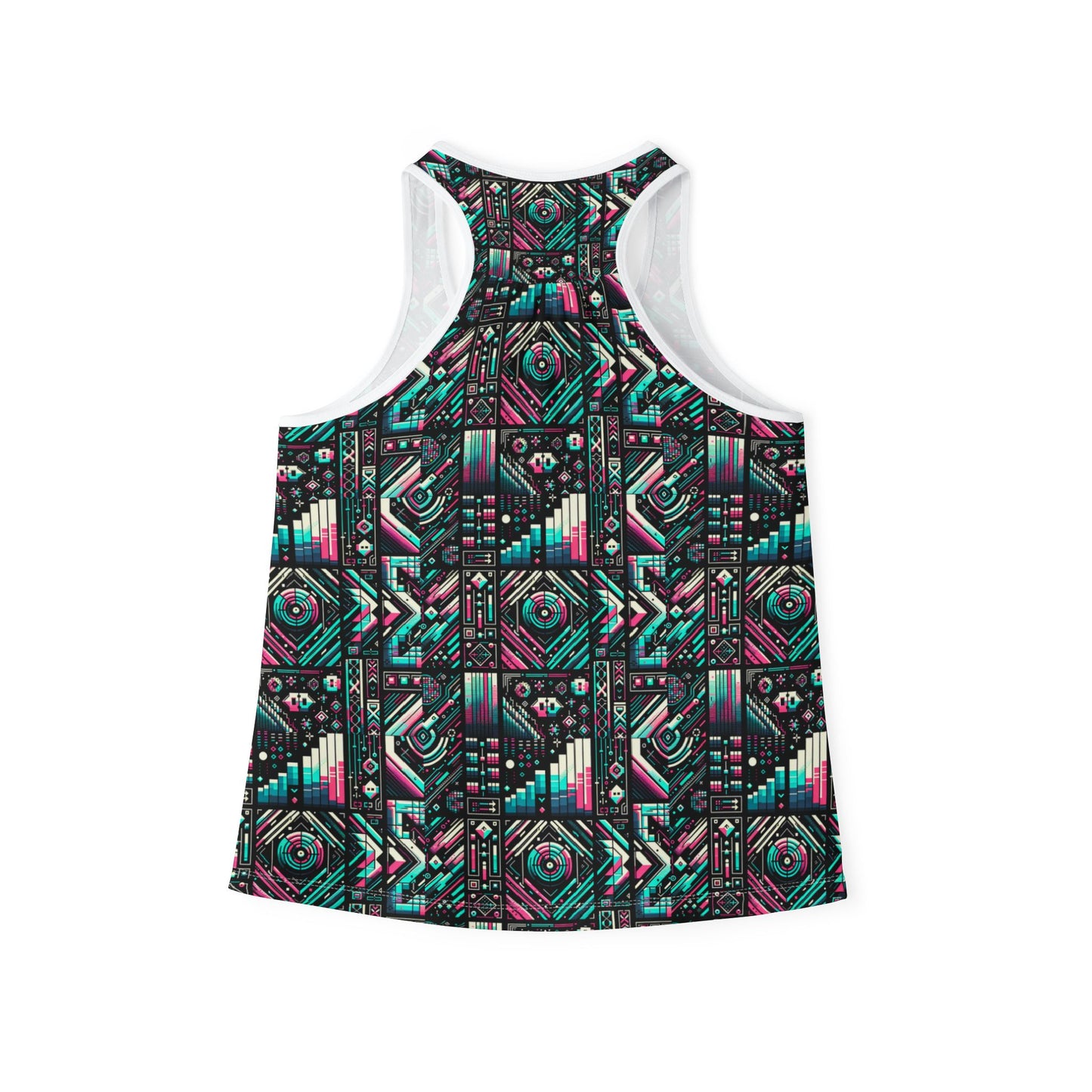 Digital Artistry Digital-native Streetwear Women's Tank Top - 8404 Design-60