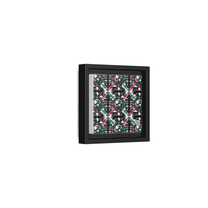Digital Artistry Digital-native Streetwear Matte Canvas, Framed (multi-color) - 8404 Design-62 B
