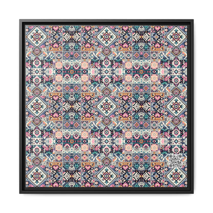 Matte Canvas, Framed (multi-Color) - 8404 Design-01